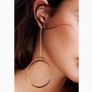 🌿 𝐃𝐫𝐨𝐩 circle dangle earrings